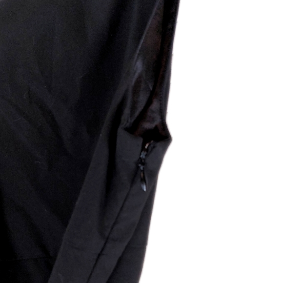 Isaac Mizrahi Women's 6 Black Square 2 Snap Strap Sleeveless Midi Dress - Picture 3 of 9